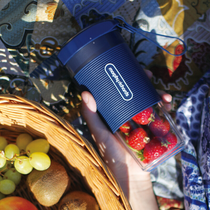 摩飞 新款便携式榨汁机杯小型充电式迷你果汁机户外旅行
