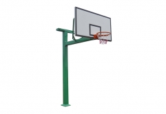 Outdoor square tube basketball stand