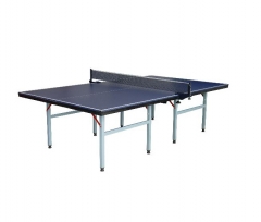 Single- foldable tennis table without wheel
