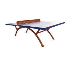 Outdoor table tennis table without wheel