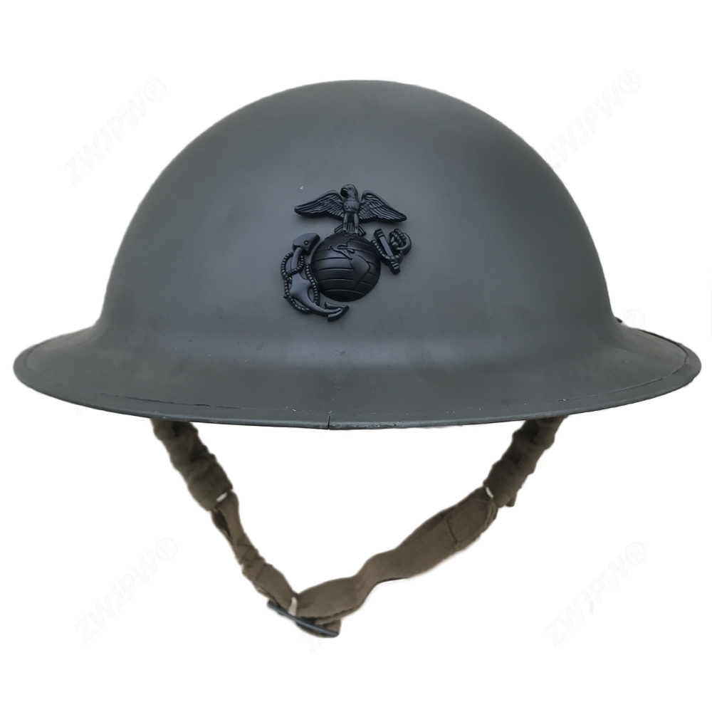 二战美军海军陆战队头盔/m1917头盔/二战英军飞碟盔