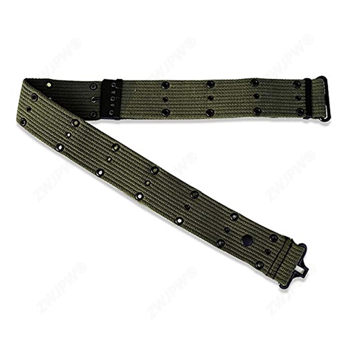 二戰韓戰越戰美式 M1936腰帶（綠）（復刻影視道具）