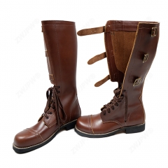二戰美式 坦克靴 14寸純牛皮（復刻影視道具）
