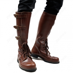二戰美式 坦克靴 14寸純牛皮（復刻影視道具）