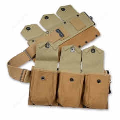 二戰美式 B.A.R.六聯通用戶外小包（復刻影視道具）（卡其）