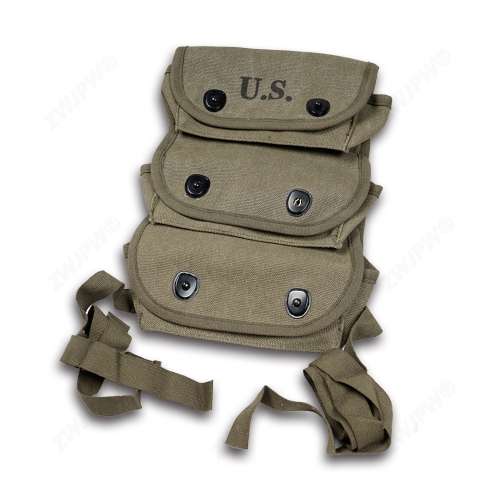 二戰(zhàn)韓戰(zhàn)美式 ARMY三聯(lián)通用戶外小包（復(fù)刻影視道具）