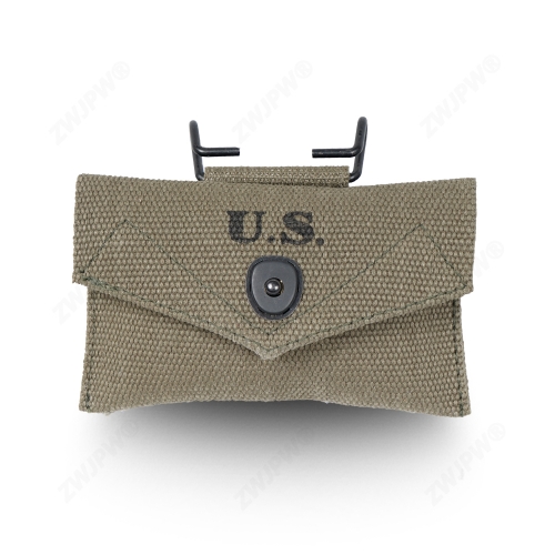 二戰時期韓戰美式 M1942急救包（軍綠）（復刻影視道具）