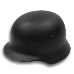 復古M35 經典鋼盔 （黑色）（復刻影視道具）
