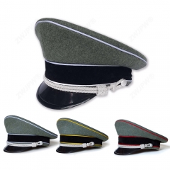 德式 灰呢大檐帽（復刻影視道具）
