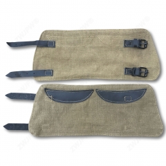 德式 麻布版綁腿呢子護(hù)腿（復(fù)刻影視道具）