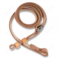 德式 復古P40棕色背帶 頭層牛皮純手工（復刻影視道具）