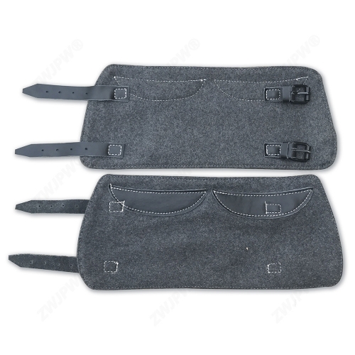 德式 呢子綁腿 復(fù)古帆布護(hù)腿（復(fù)刻影視道具））