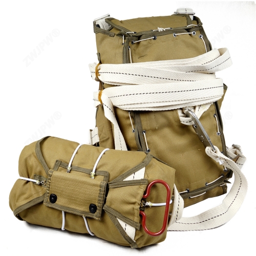 二戰時期美式 T-5降落傘背包系統無傘影視道具 諾曼底登陸101 82（復刻影視道具）