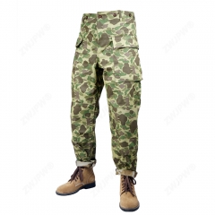 二戰美式 獵鴨太平洋雙面迷彩USMC HBT褲子（復刻影視道具）