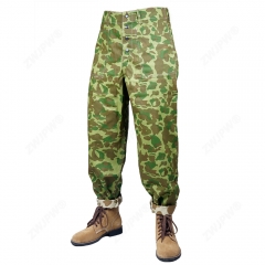 二戰(zhàn)美式 獵鴨太平洋雙面迷彩ARMY HBT褲子（復(fù)刻影視道具）