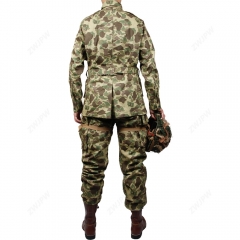 二戰美式太平洋獵鴨迷彩M42傘兵服諾曼底登陸 D-DAY（復刻影視道具）