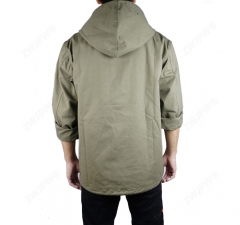 二戰時期美式 USN 夾板服 罩衫 NAVY 復古連帽帽衫 （復刻影視道具）