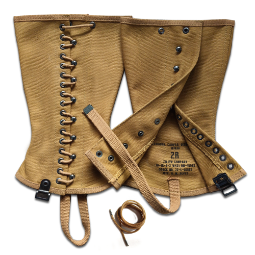 二戰(zhàn)美式 ARMY 綁腿（復(fù)刻影視道具）