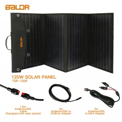 120W可折叠太阳能充电板