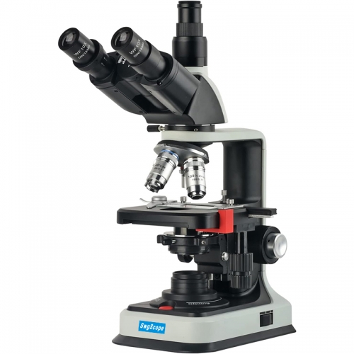 SWG-2600T triocular compound laboratory biological microscope magnification 40X-2500X