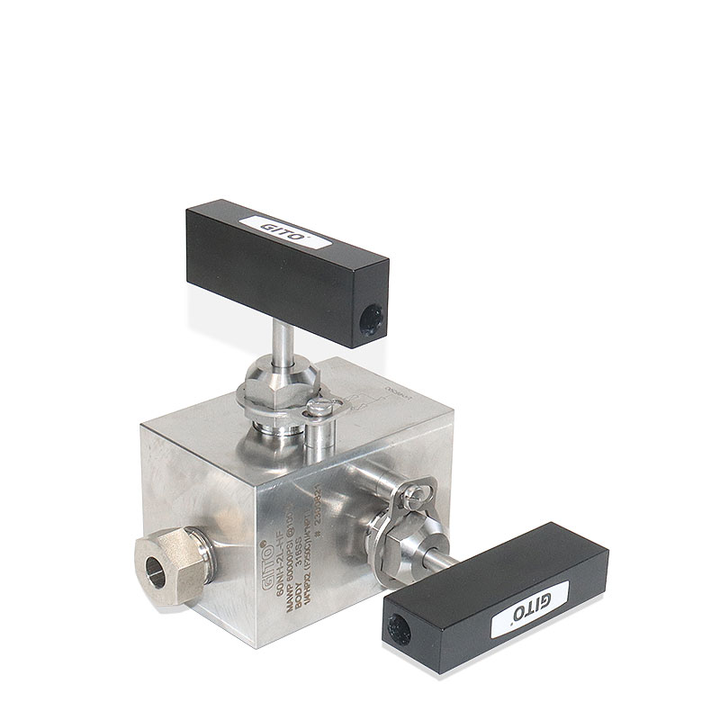 Medium high pressure two valve Manifolds