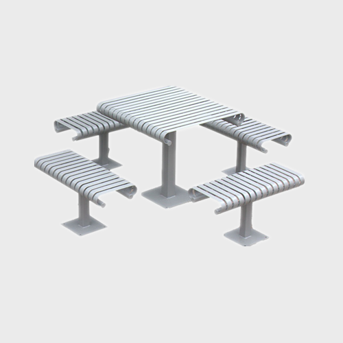 TB83 Unfoldable steel table sets
