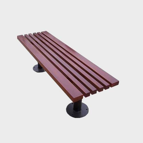 FW90 Backless wood garden bench