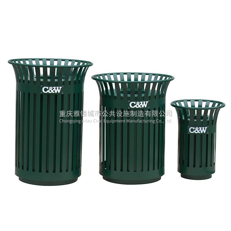 户外分类塑料垃圾桶，该如何保护？