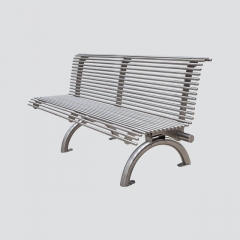 FS11 stainless steel garden bench