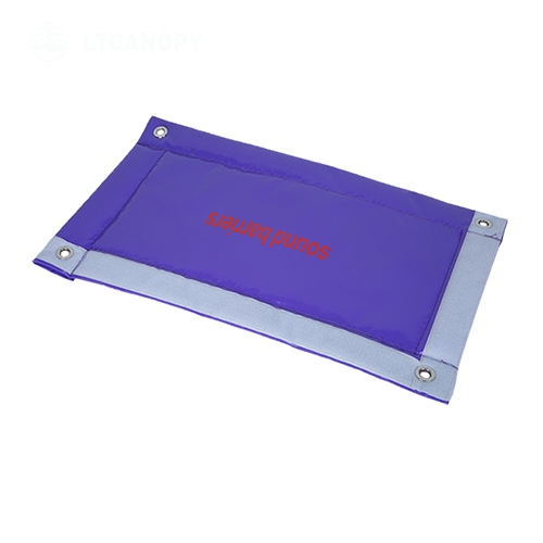 Purple Fireproof board soundproof board Noise Reduction Sound Barrier Fence For Factory Voice Absording