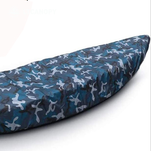 Blue Camouflage oxford tarp for Boat Cover