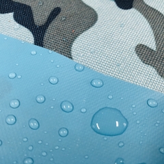 Blue Camouflage Oxford Tarp For Canopy