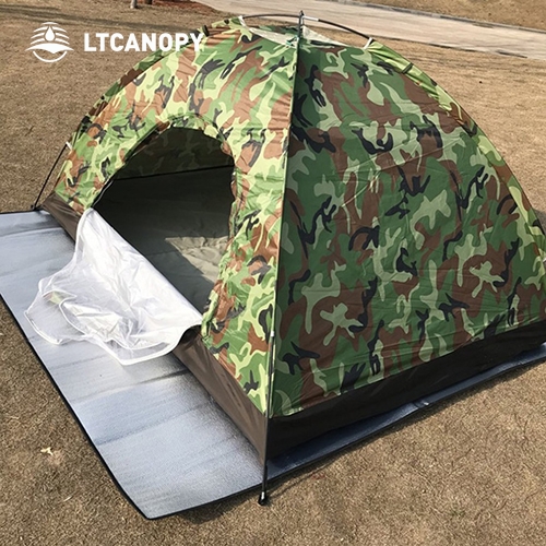 Green Organic Silicon Cloth Military Canouflage Army Canvas Mobile Tent