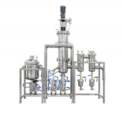 YMD-5S 不锈钢短程分子蒸馏系统