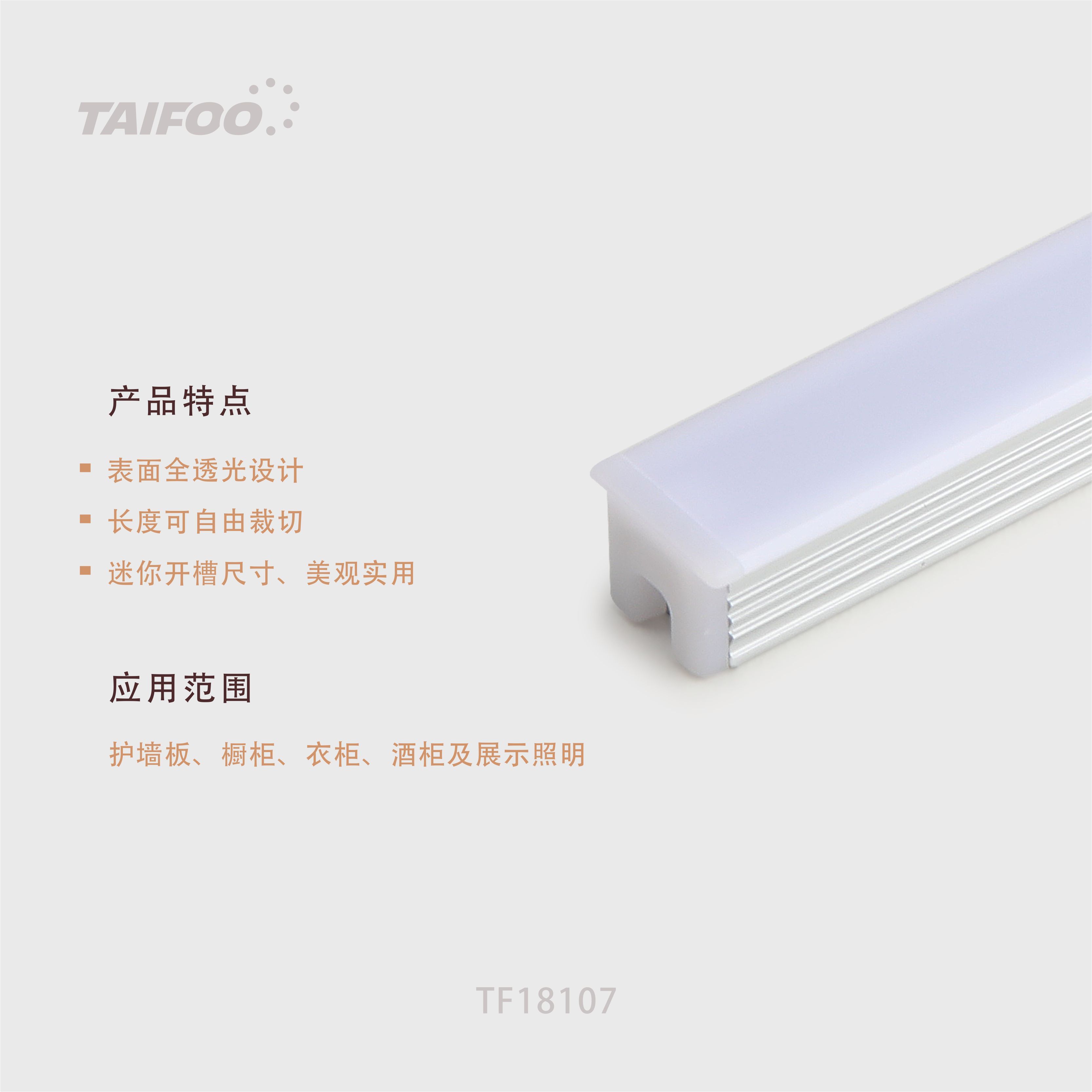 TF18107嵌入式条灯