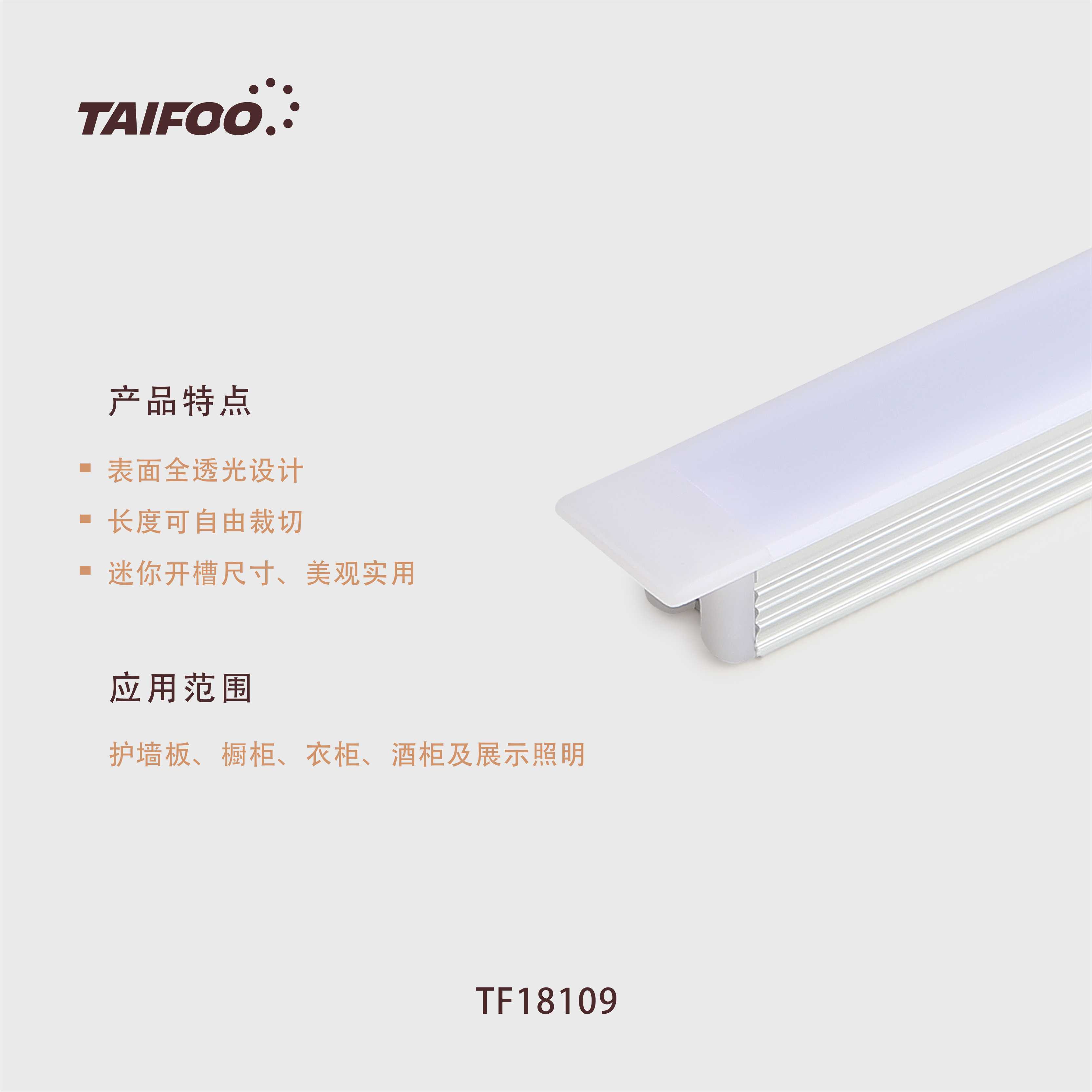 TF18109 嵌入式条灯