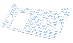 LCD模組鑲嵌薄膜開關