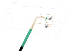 LCD模組鑲嵌薄膜開關