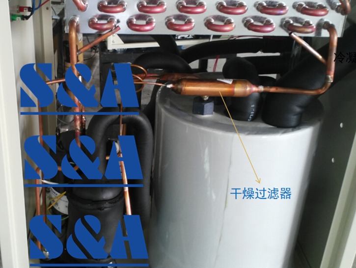 工業(yè)冷水機(jī)中的干燥過(guò)濾器安裝在什么位置？有什么作用？