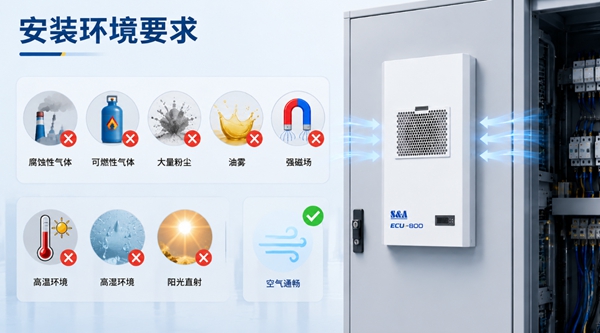 机柜空调安装环境