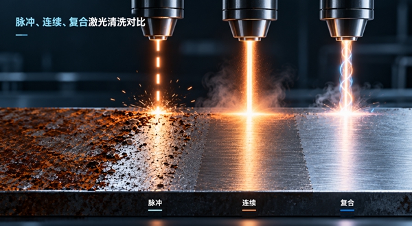 脉冲激光对比