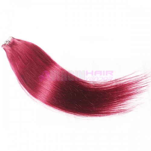 2.5 grams piece 8-30 inch tape hair extension Bug color hair extensions 27/613 color