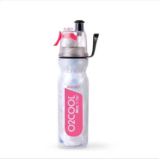 美国O2COOL喷雾降温水杯壶夏季户外保冷运动健