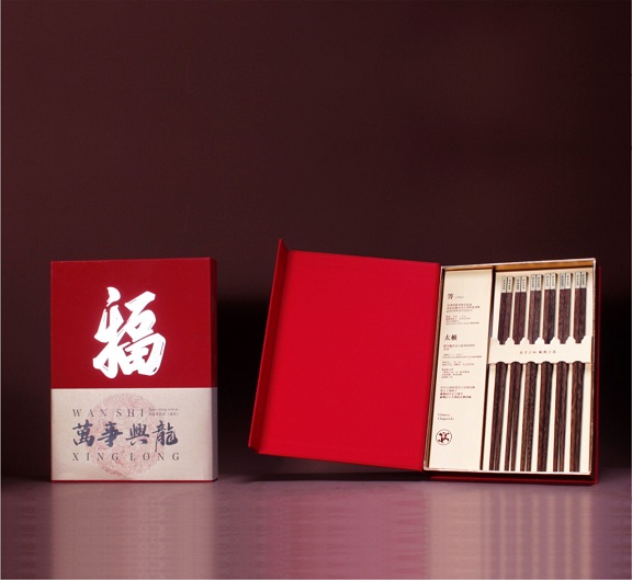 福宴6双装筷子 新年礼盒