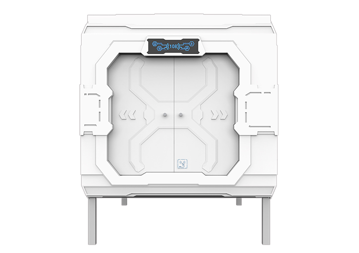 Technology Vertical Single Capsule Bed High With