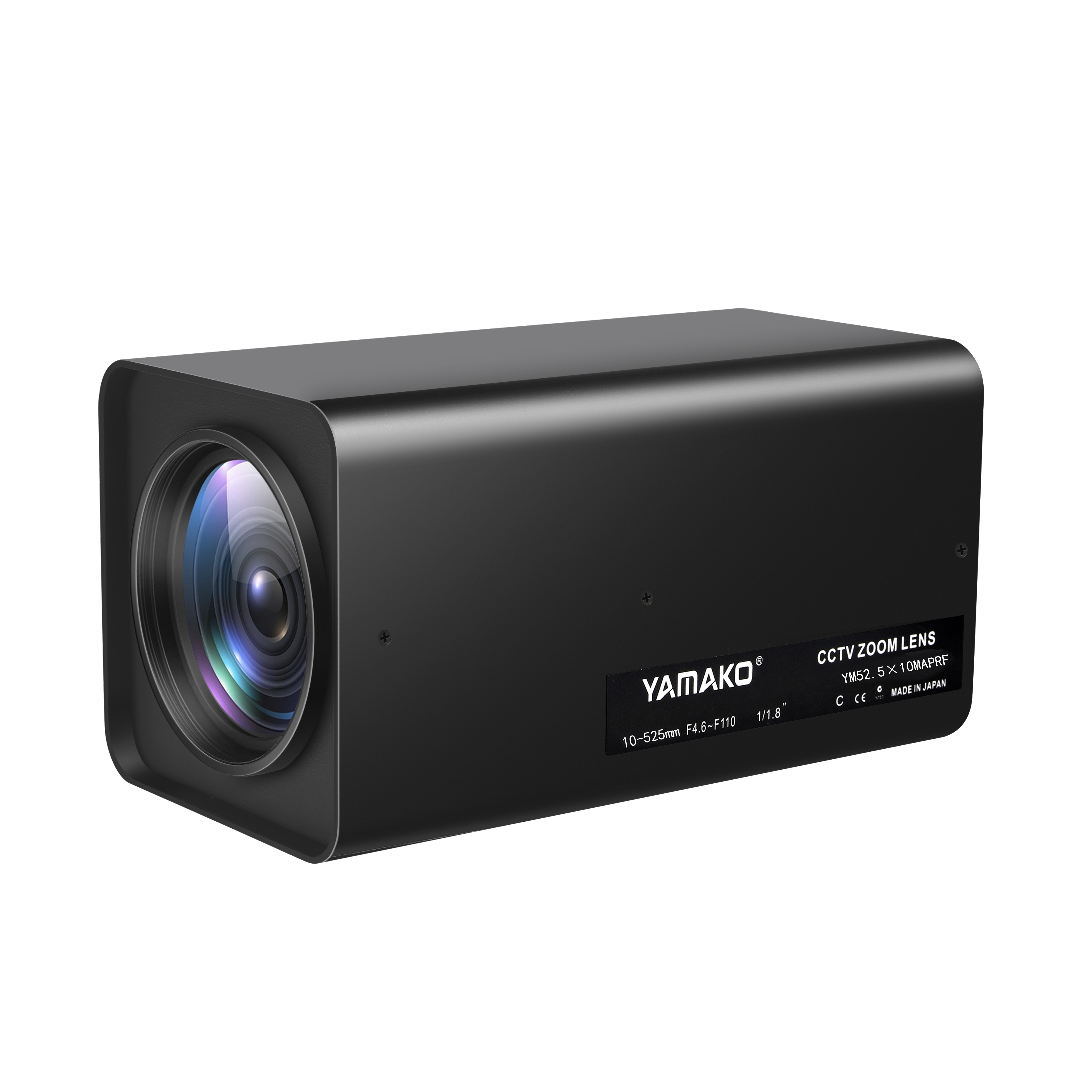 山田光学10-525mm 52倍高清镜头，视场角1/1.8