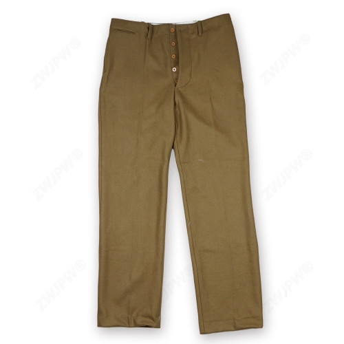 二战美式 M37呢子裤子（复刻影视道具）