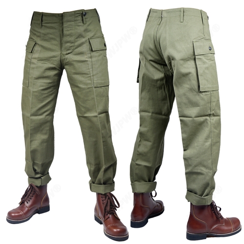 二战韩战美式 ARMY HBT裤子（复刻影视道具）