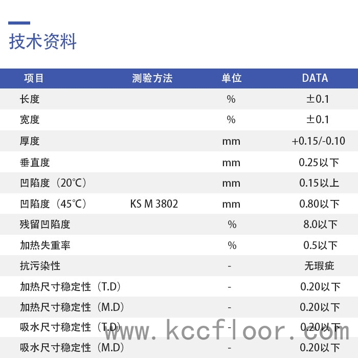 Kcc品牌片材vct地板 Deluxe Dx3610