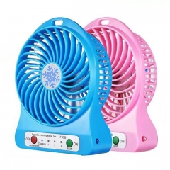 KONGZIR Air Cooler Small Fan USB Handheld Mini Air Conditioning Folding Leafless Fan LED Shrinking Tower Lighthouse Fan Color : White, Size : 6x10.5x30cm
